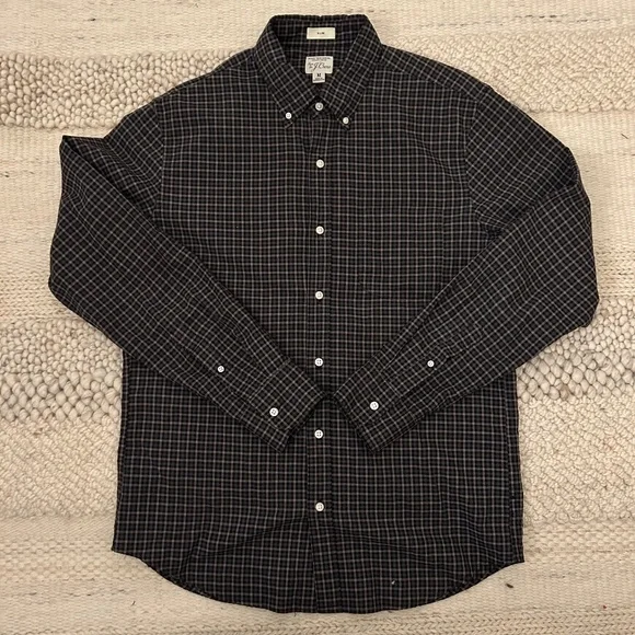 J.Crew NWOT Secret Wash Shirt - Medium Tall - Picture 3 of 5